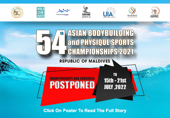 54th Asian Bodybuilding And Physique Sports Championships 2020...