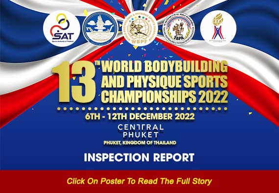 13th WBPF Championship 2022 - Over 50 Countries Have Submitted The Preliminary Entry Forms And More To Come!!!...