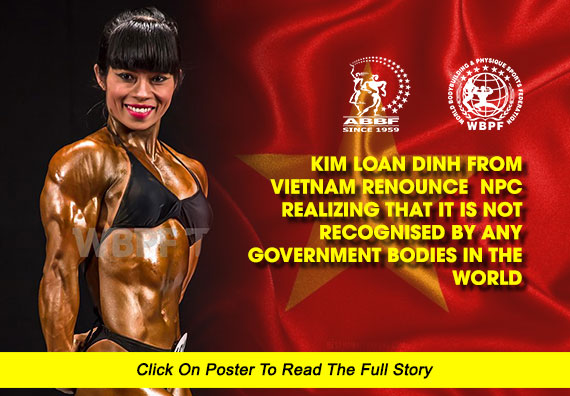 Kim Loan Dinh From Vietnam Renounce  NPC Realizing That It Is Not Recognised By Any Government Bodies In The World...