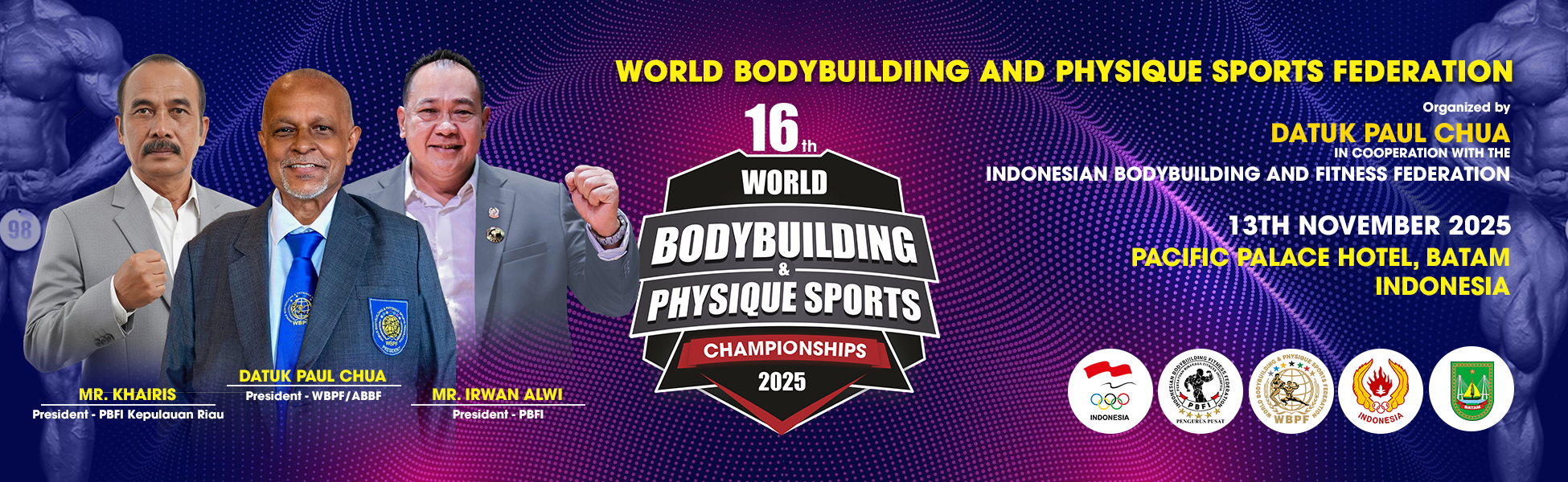 16th WBPF Championships 2025