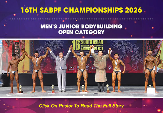 MEN'S JUNIOR BODYBUILDING OPEN CATEGORY...