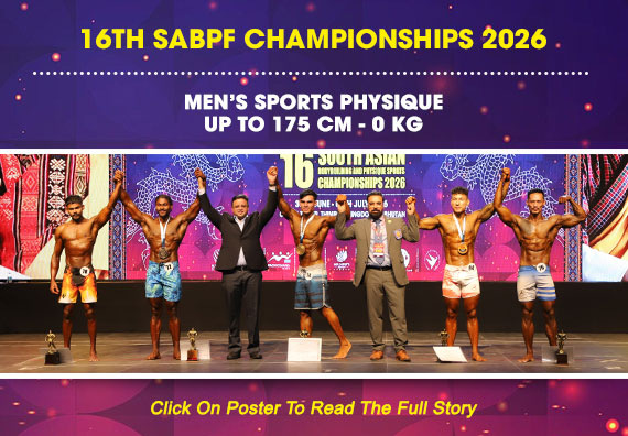 MEN'S SPORTS PHYSIQUE UP TO 175 CM - 0 KG...