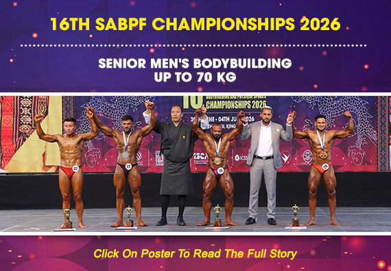SENIOR MEN'S BODYBUILDING UP TO 70 KG...
