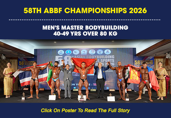 MEN'S MASTER BODYBUILDING 40-49 YRS OVER 80 KG...