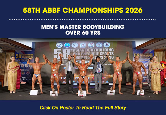 MEN'S MASTER BODYBUILDING OVER 60 YRS...