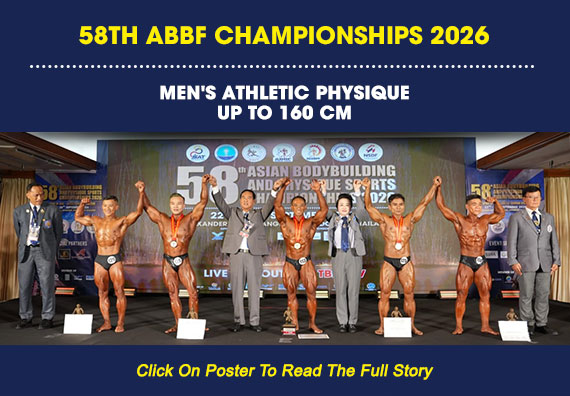 MEN'S ATHLETIC PHYSIQUE UP TO 160 CM...