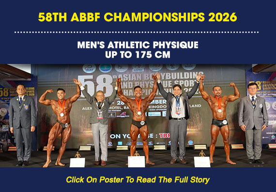 MEN'S ATHLETIC PHYSIQUE UP TO 175 CM...