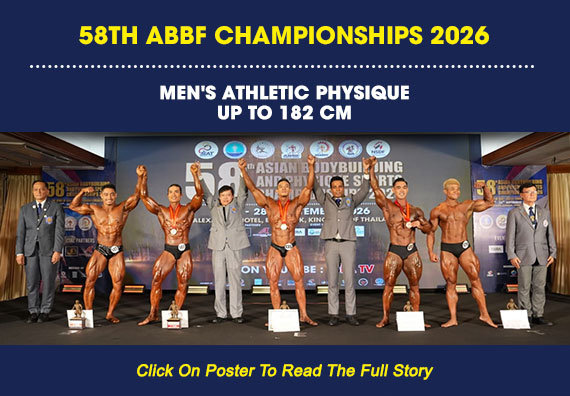 MEN'S ATHLETIC PHYSIQUE UP TO 182 CM...