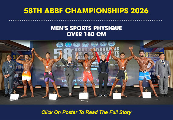 MEN'S SPORTS PHYSIQUE OVER 180 CM...