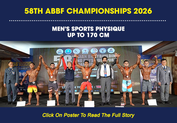 MEN'S SPORTS PHYSIQUE UP TO 170 CM...