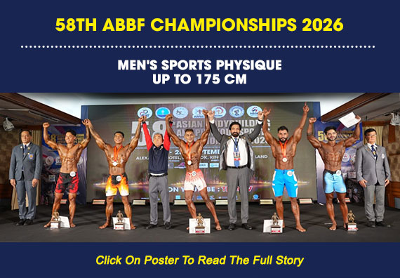 MEN'S SPORTS PHYSIQUE UP TO 175 CM...