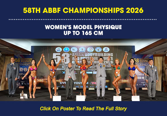 WOMEN'S MODEL PHYSIQUE UP TO 165 CM...