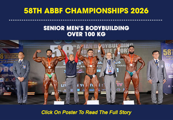 MEN'S BODYBUILDING OVER 100 KG...