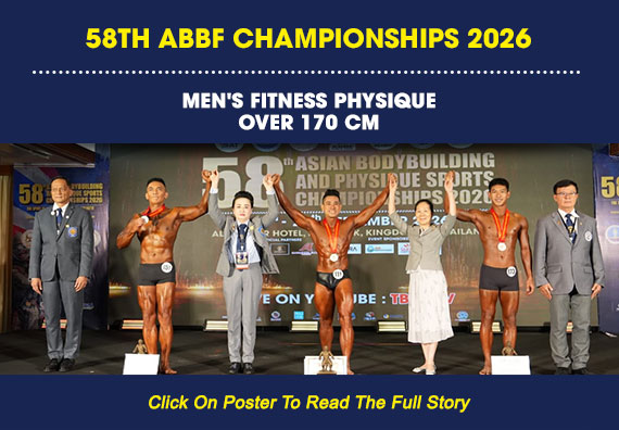 MEN'S FITNESS PHYSIQUE OVER 170 CM...