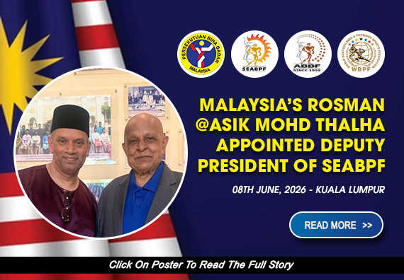Malaysia's Rosman @Asik Mohd Thalha Appointed Deputy President of SEABPF...