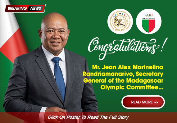 Mr. Jean Alex Marinelina Randriamanarivo, Secretary General of the Madagascar Olympic Committee...