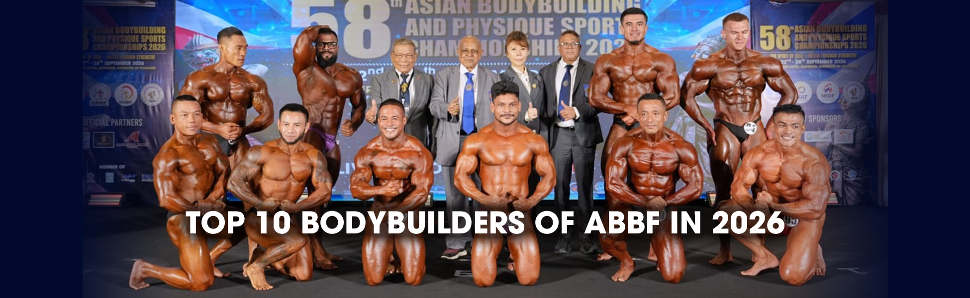 TOP 10 BODYBUILDERS OF ABBF IN 2026
